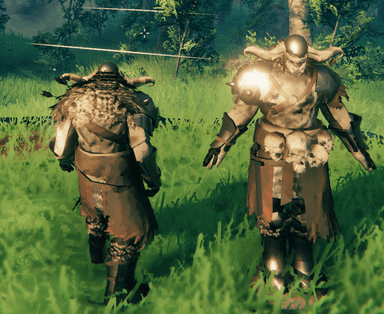 Draugr armor front