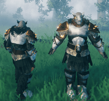 Valdr armor front
