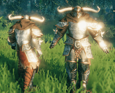 Last Hero armor front